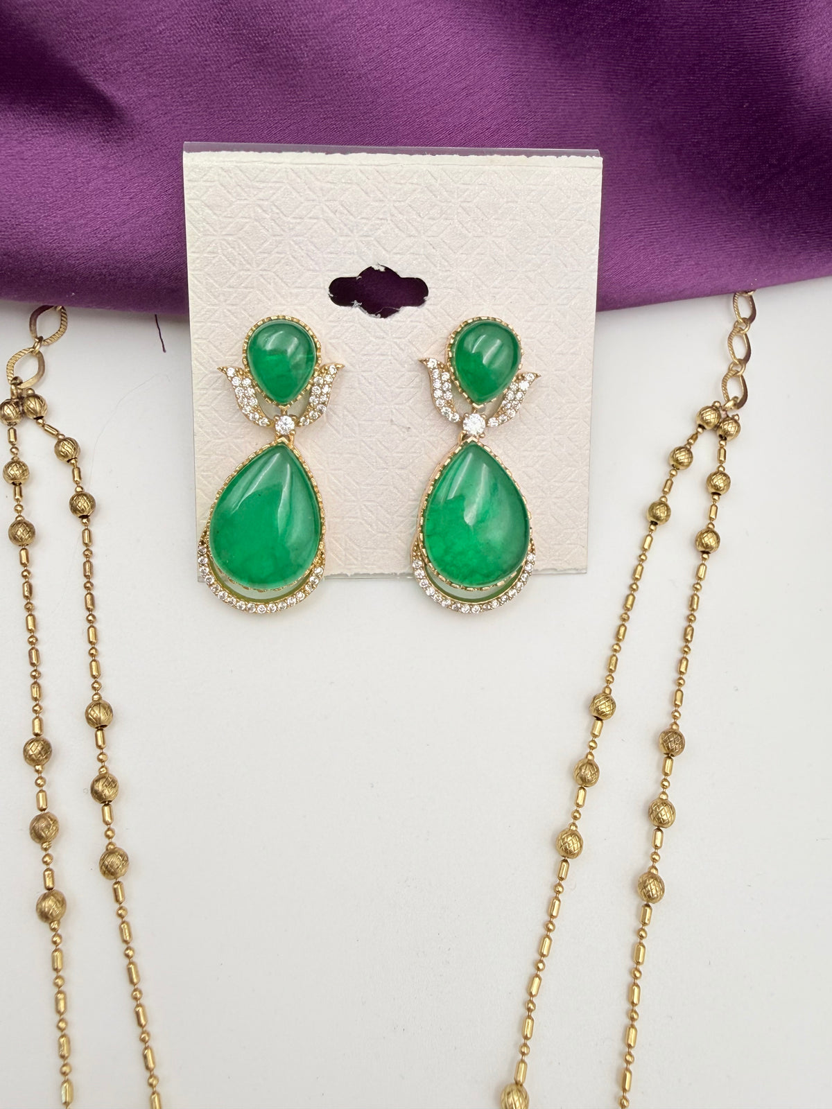 MOISSANITE MINIMAL NECKLACE SETS