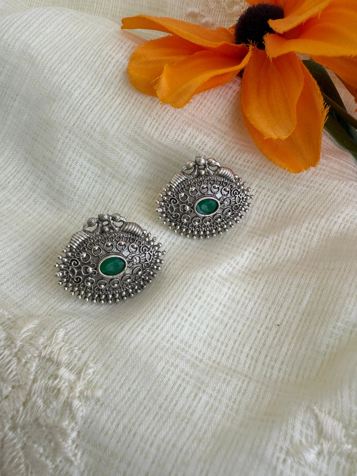 Neha Green Studs KH