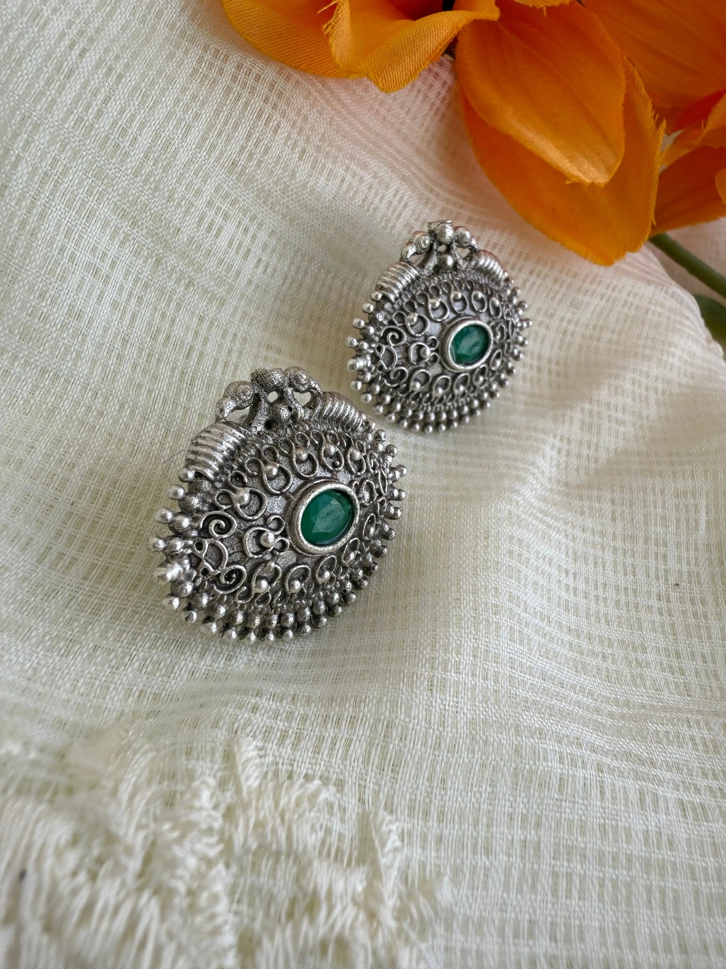 Neha Green Studs KH