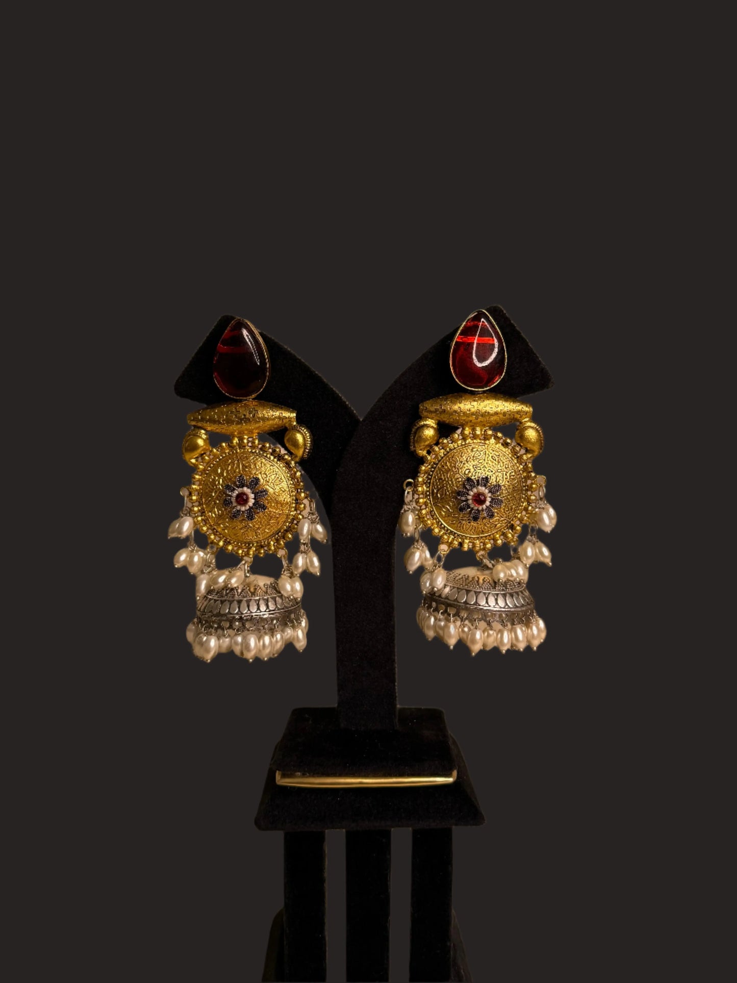 Megha Dual Tone Jhumka KH