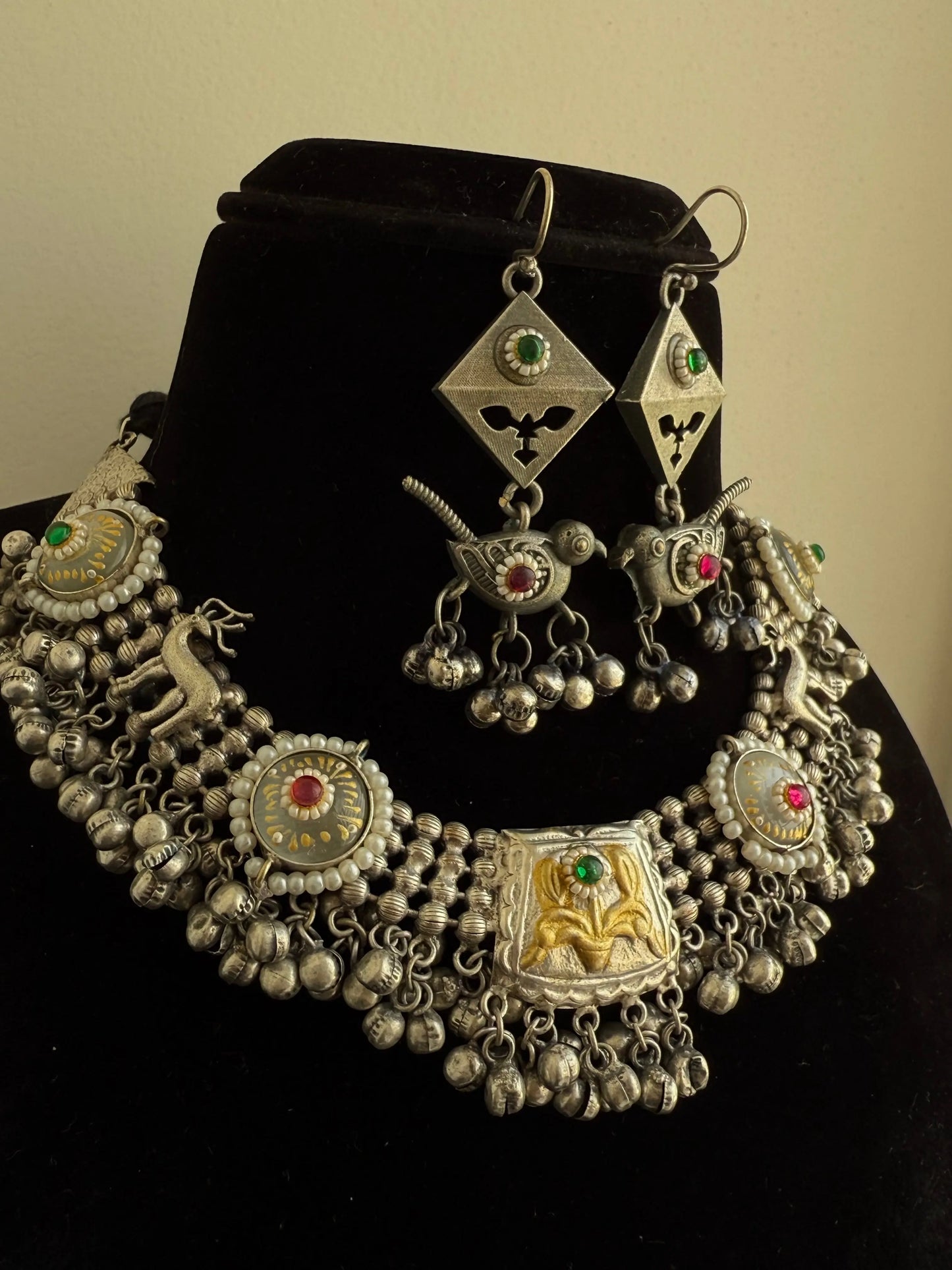 Oxidized Necklace set KH