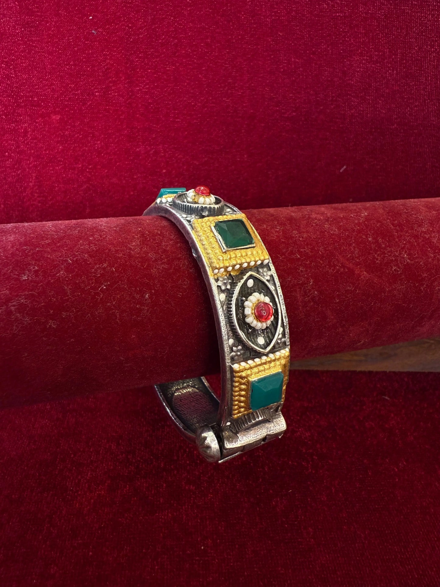 Oxidized Openable kada Green KH