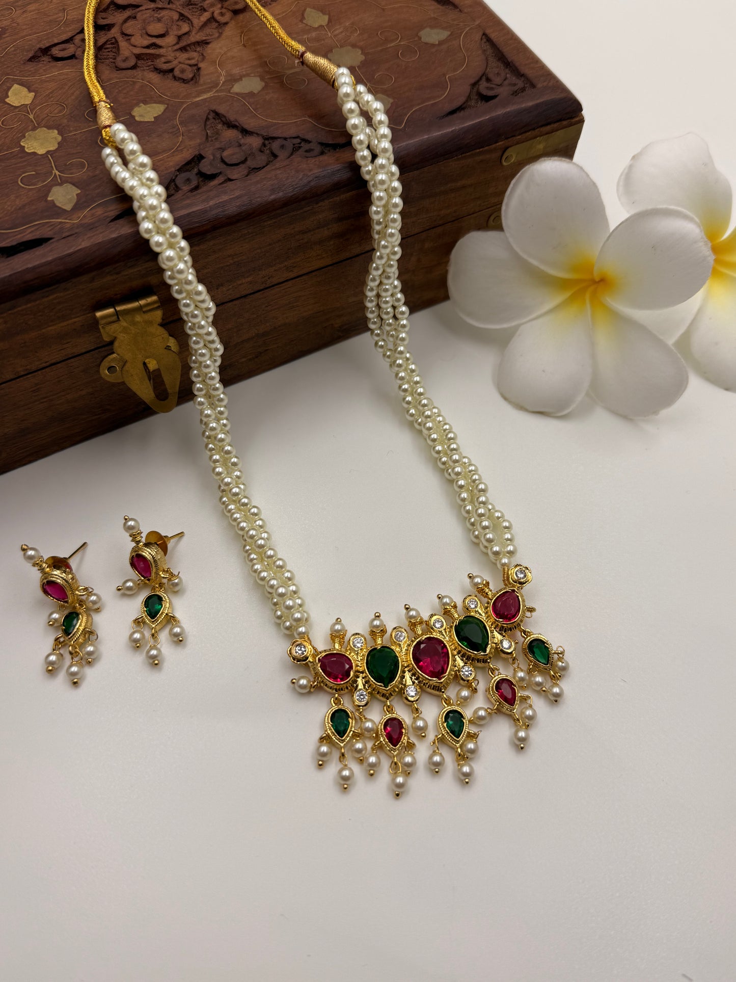 Short Tanmani necklace set MSN20