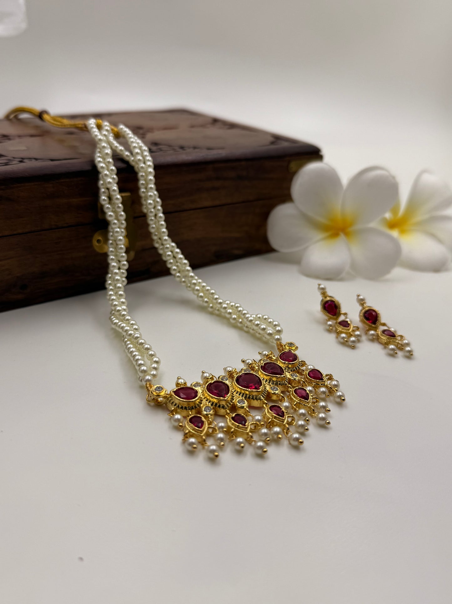 Short Tanmani necklace set MSN20