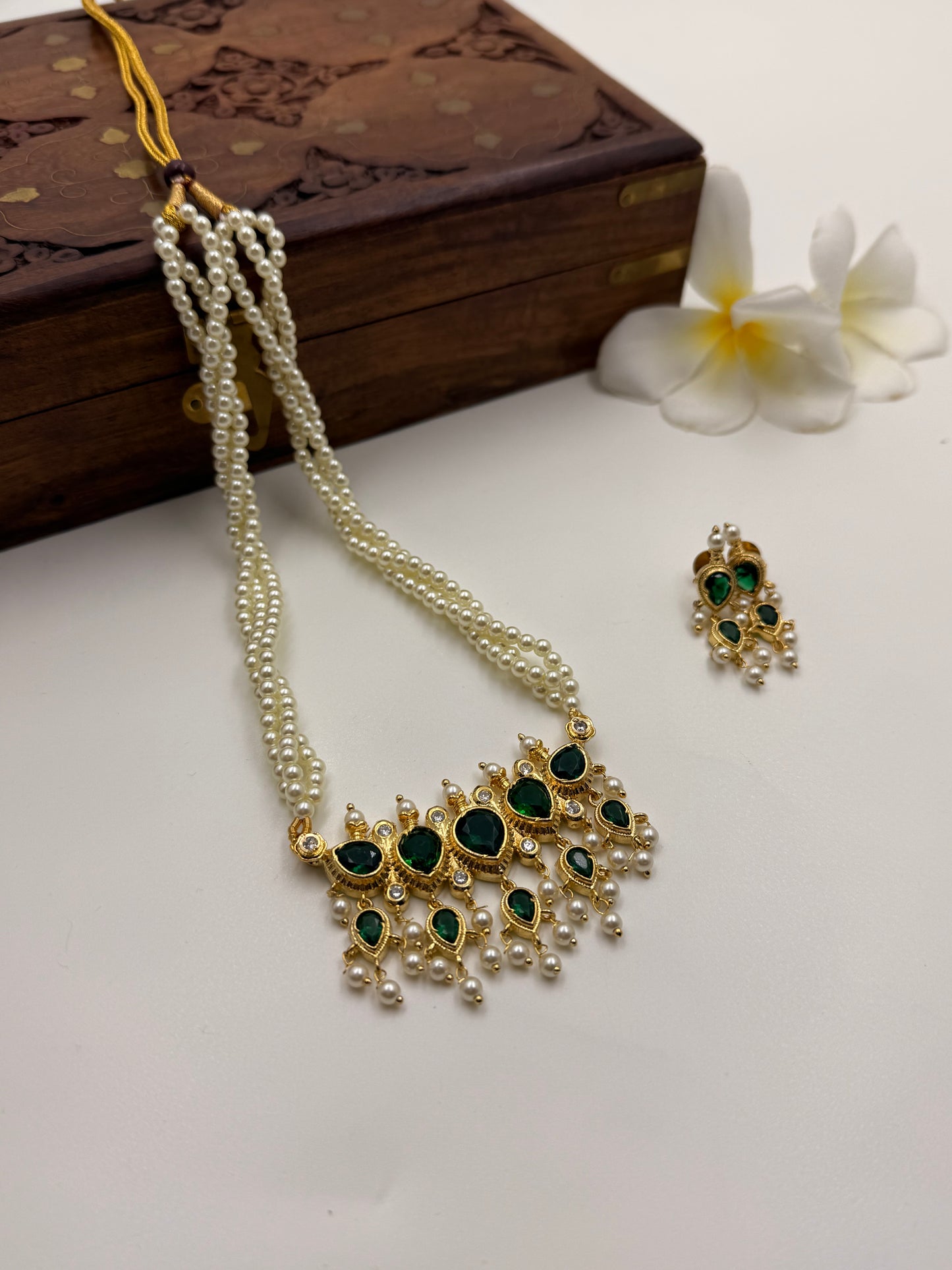 Short Tanmani necklace set MSN20
