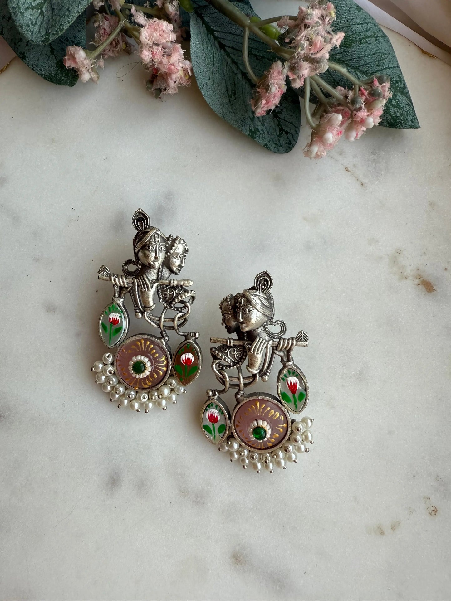 Rang Shyam earrings. KH