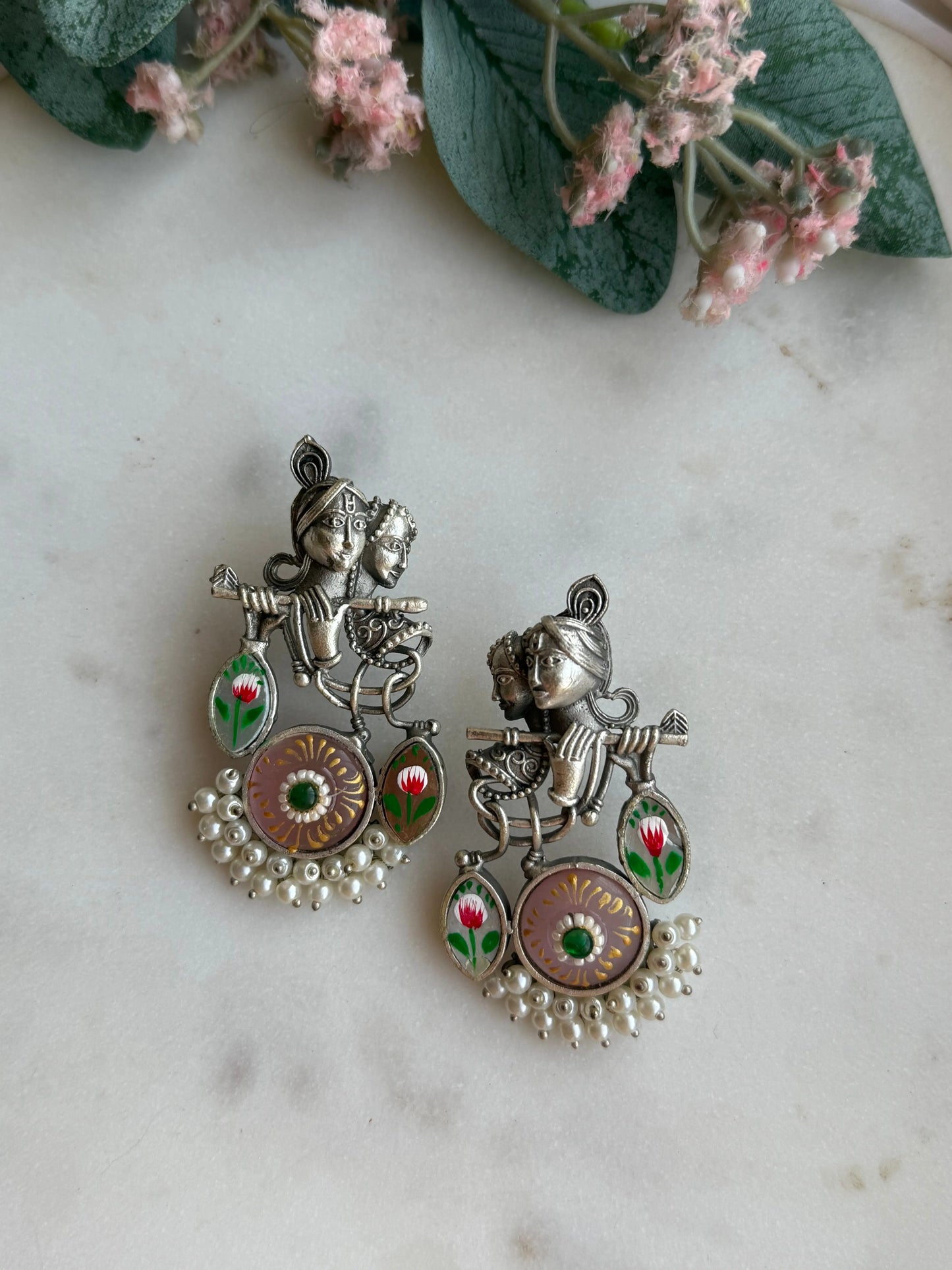 Rang Shyam earrings. KH