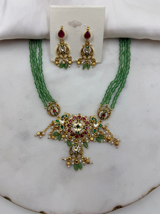 PACHI KUNDAN NECKLACE SET