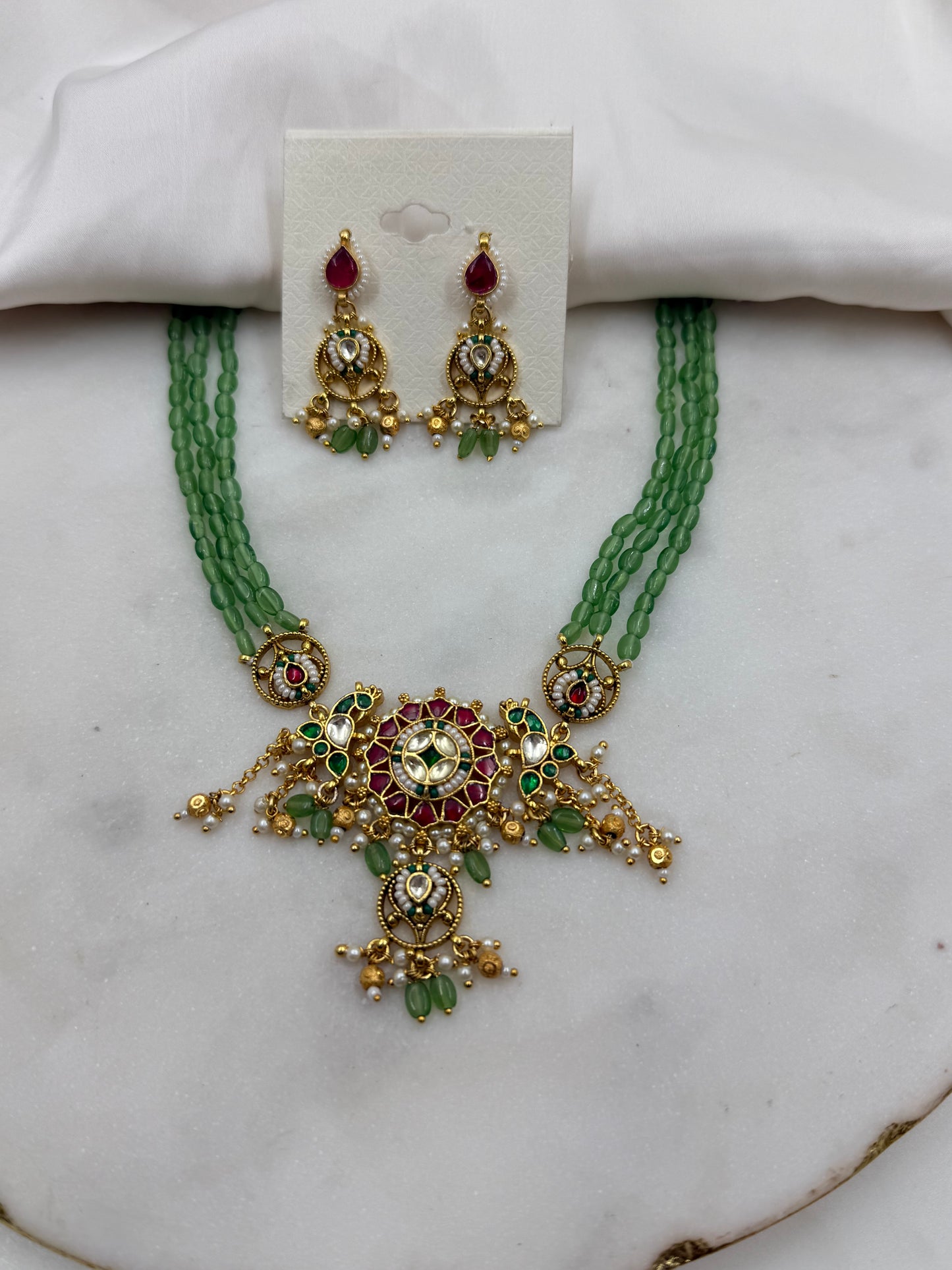 PACHI KUNDAN NECKLACE SET