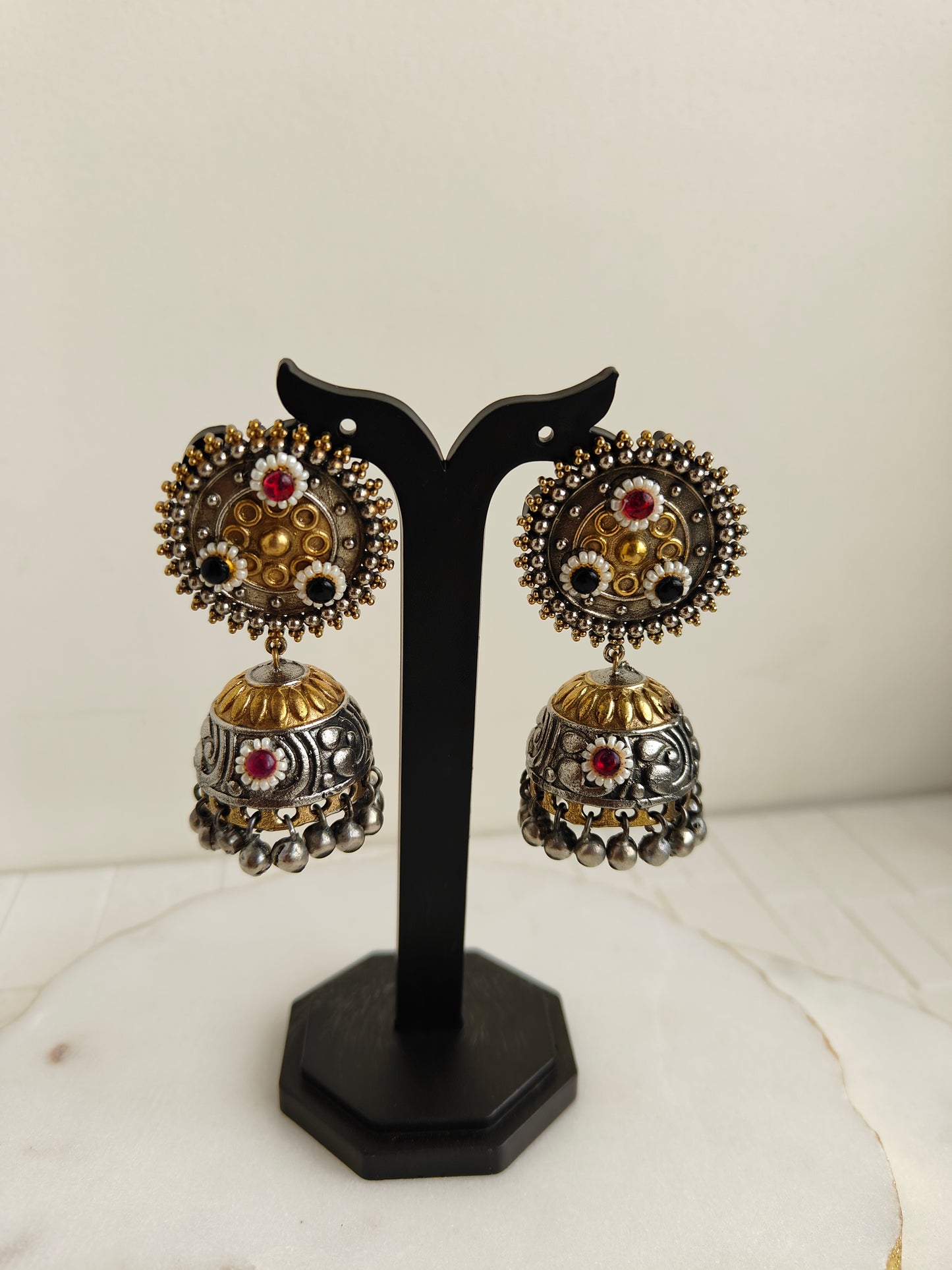 Juhi Dual tone jhumka