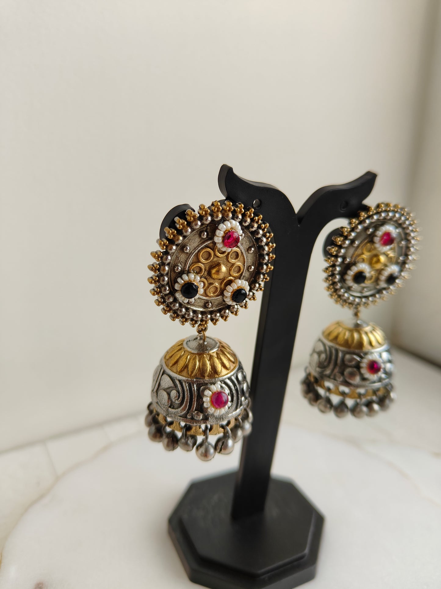 Juhi Dual tone jhumka