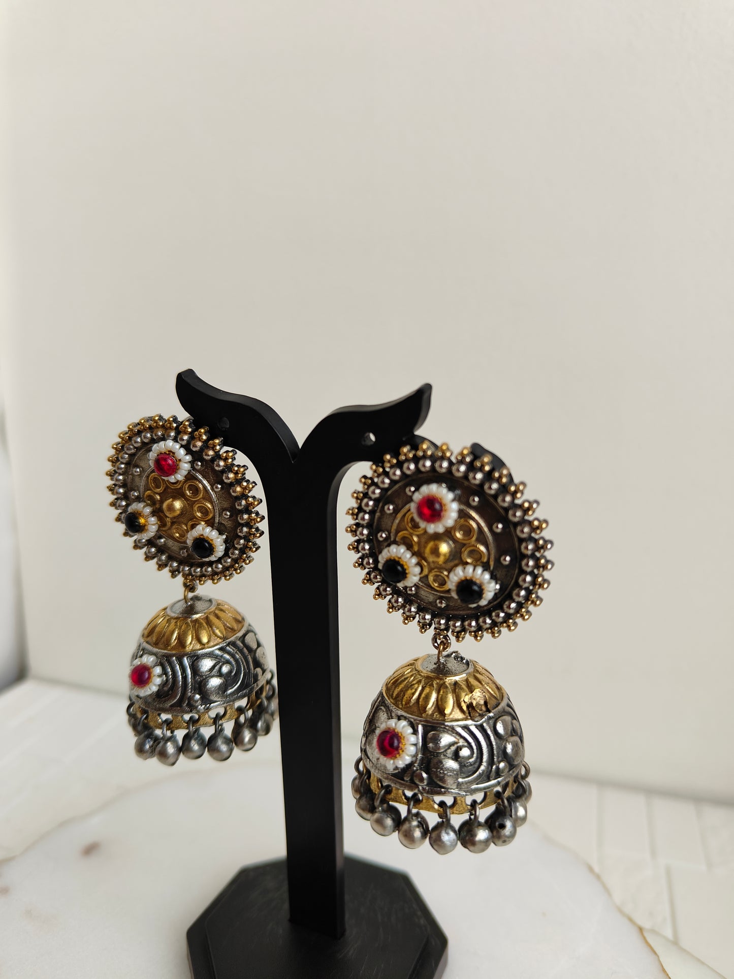 Juhi Dual tone jhumka