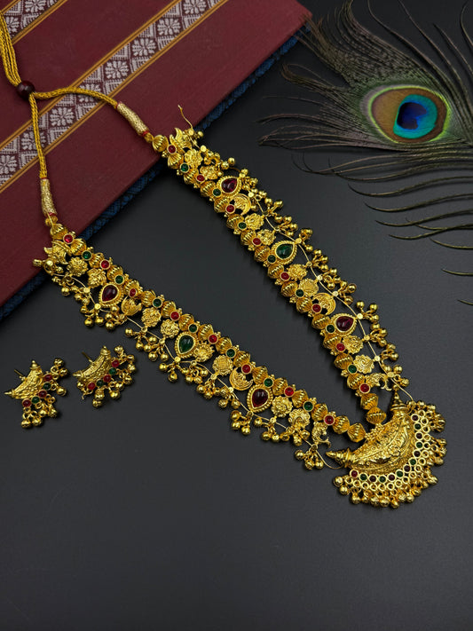 KOLHAPURI SAAJ - FESTIVE WEAR - BRIDAL JEWELLERY- MAHARASHTRIAN JEWELLERY