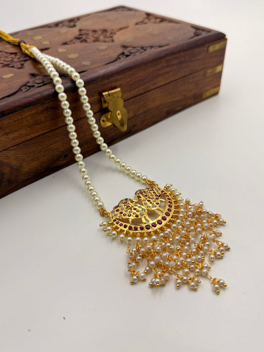 Suvarna Short Tanmani necklace