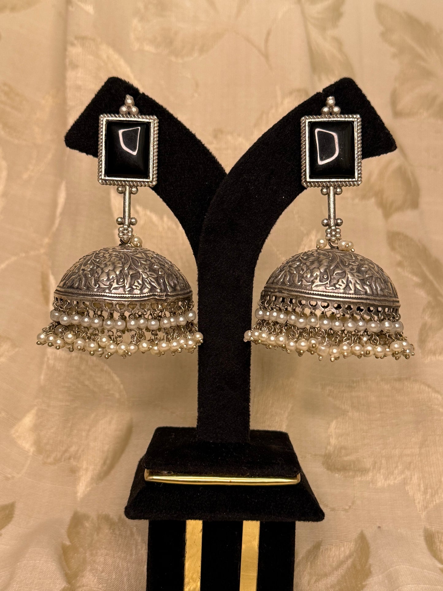 Barkha Oxidized Jhumka