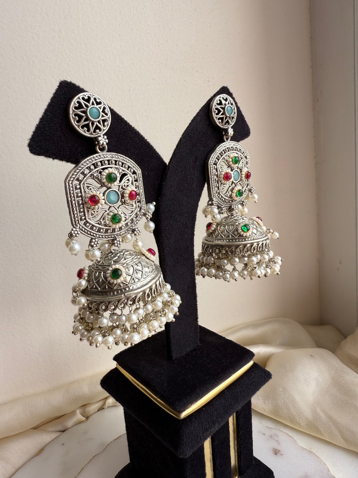 Oxidized Jhumka