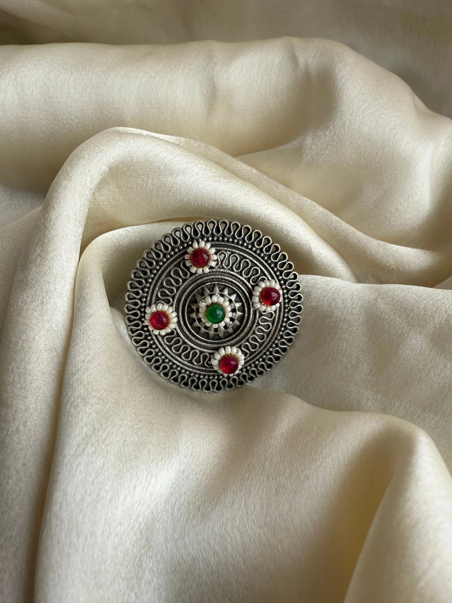 Oxidized finger ring KH