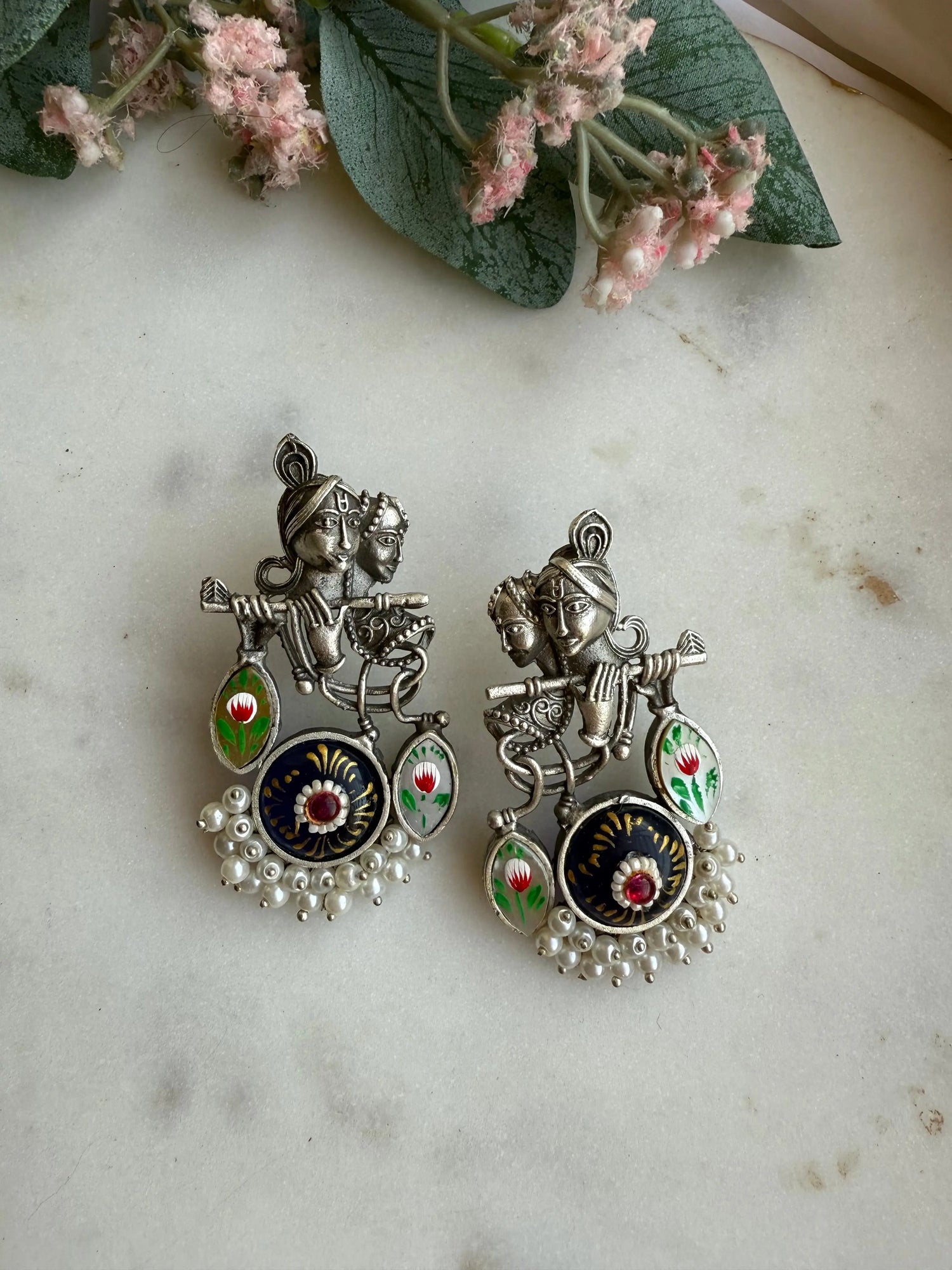 Rang Shyam earrings. KH