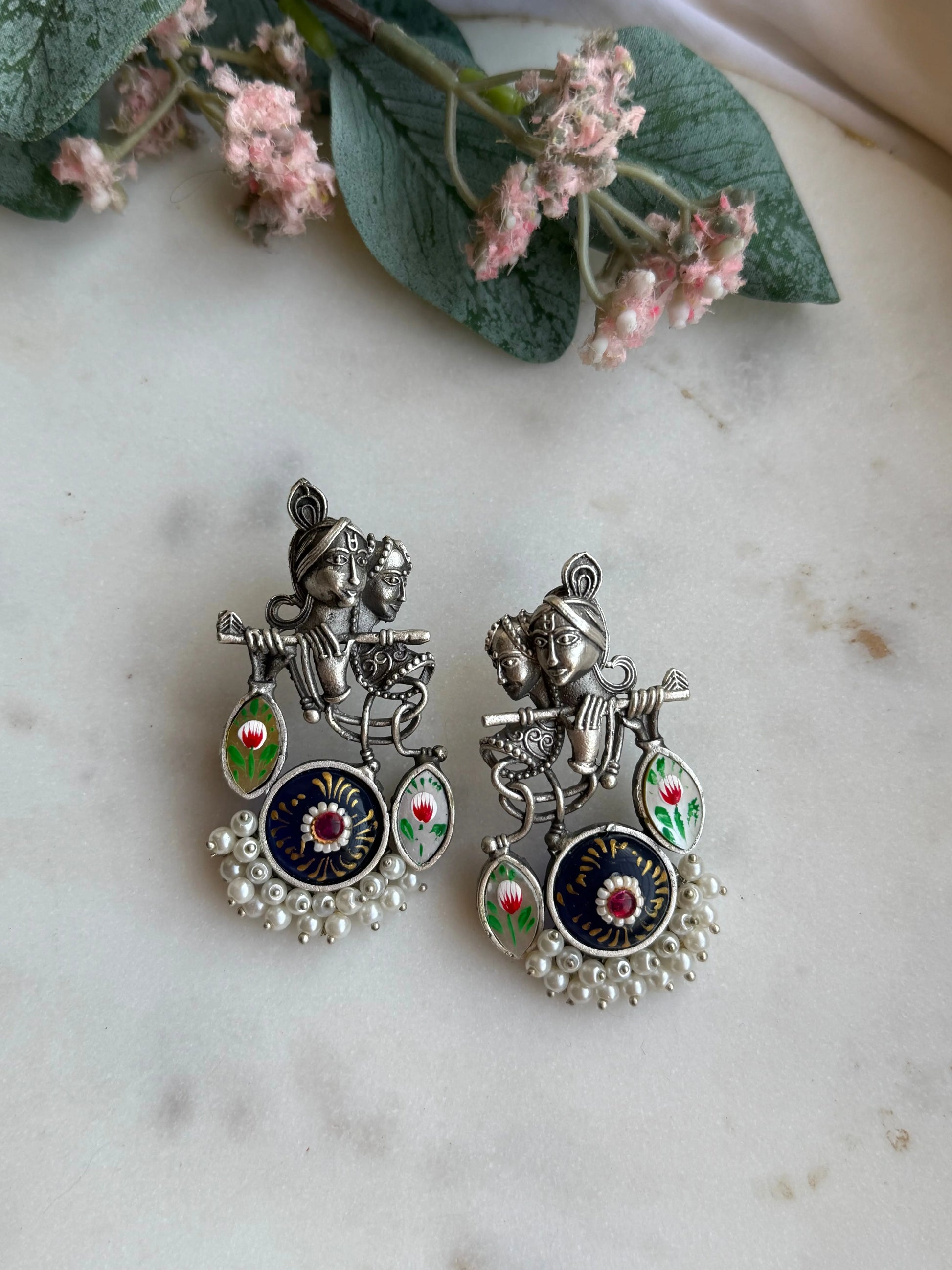 Rang Shyam earrings. KH