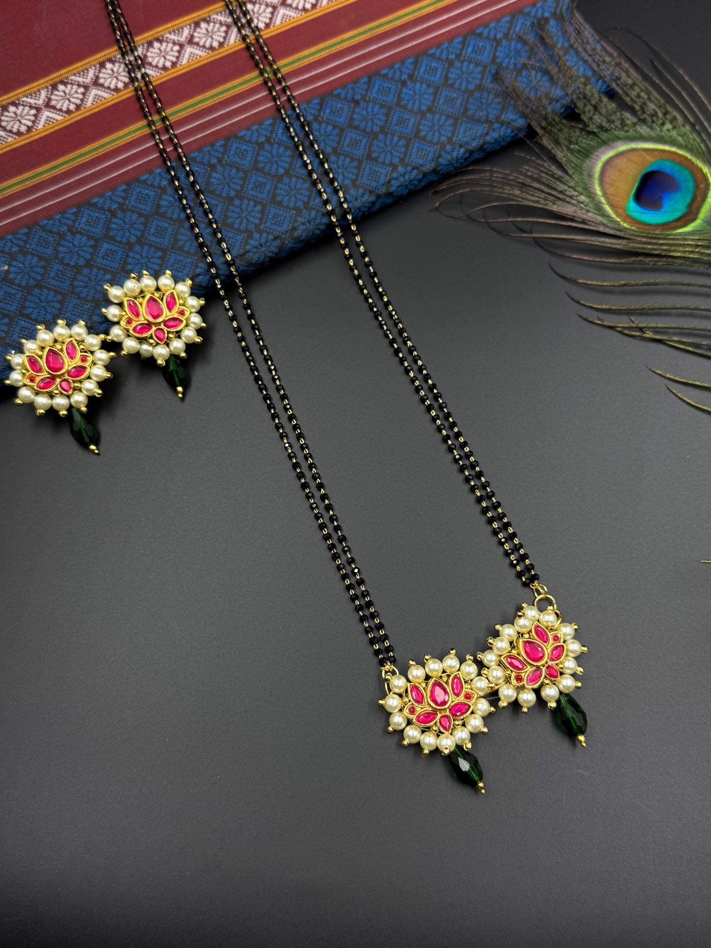 LOTUS LONG MANGALSUTRA - MH011