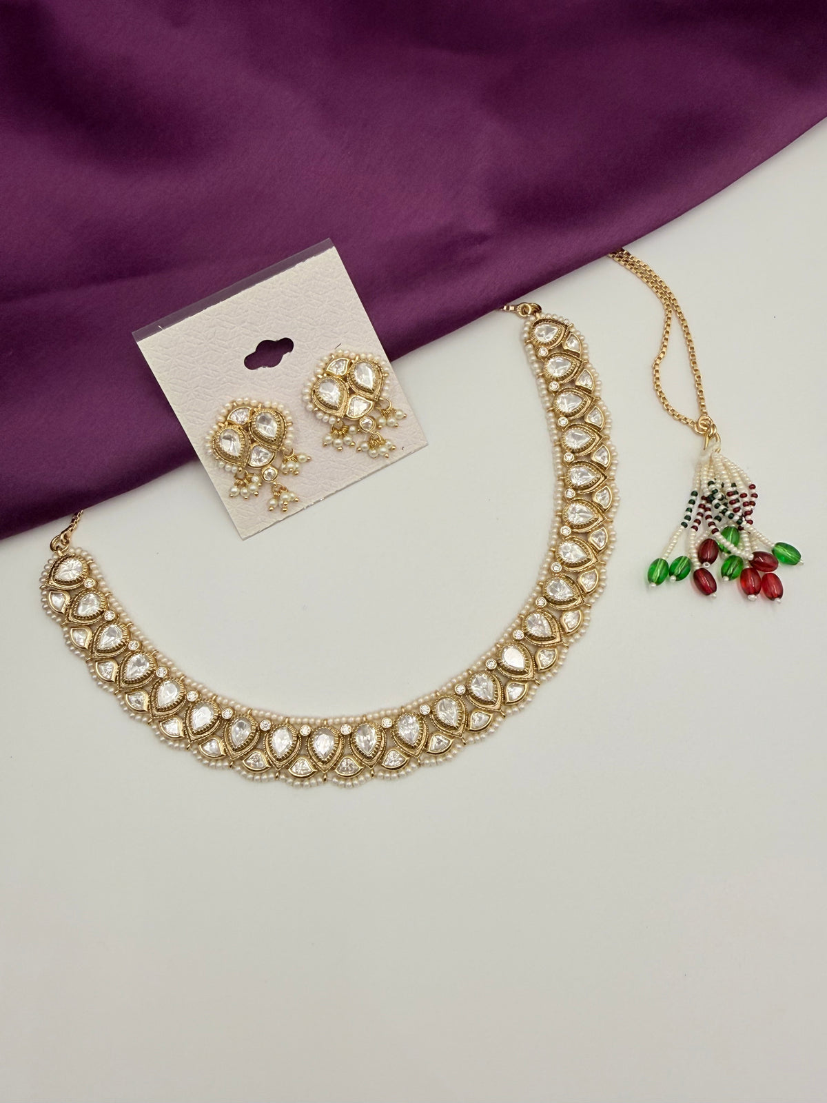 MOISSANITE NECKLACE SET