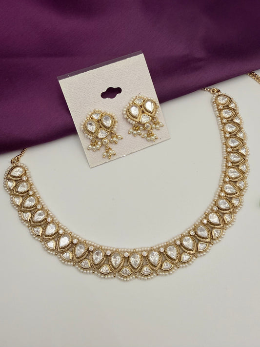 MOISSANITE NECKLACE SET